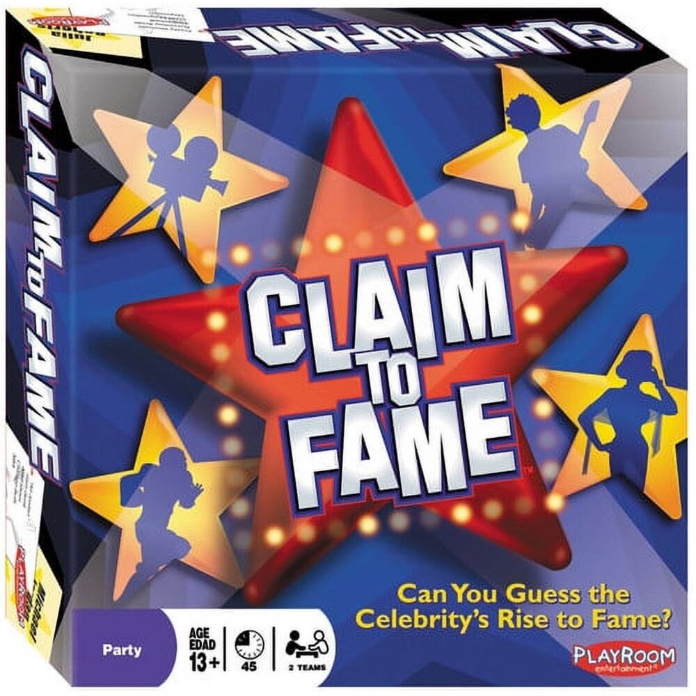 new Claim to Fame family fun board game Playroom Entertainment